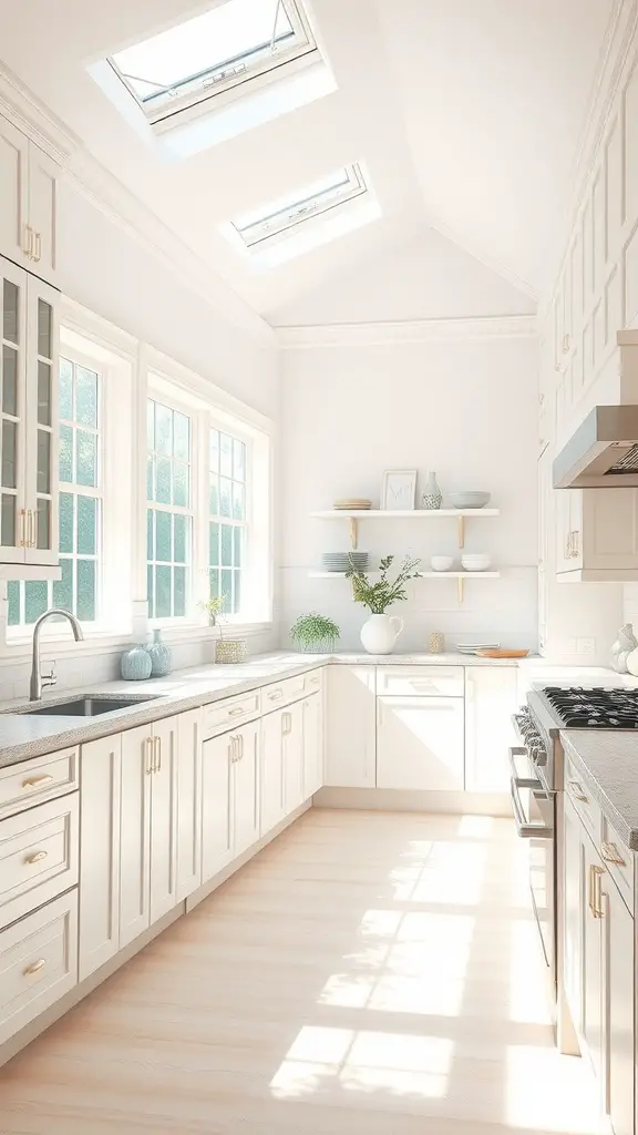 14 Earthy Kitchen Ideas with White Cabinets for a Fresh, Natural Look