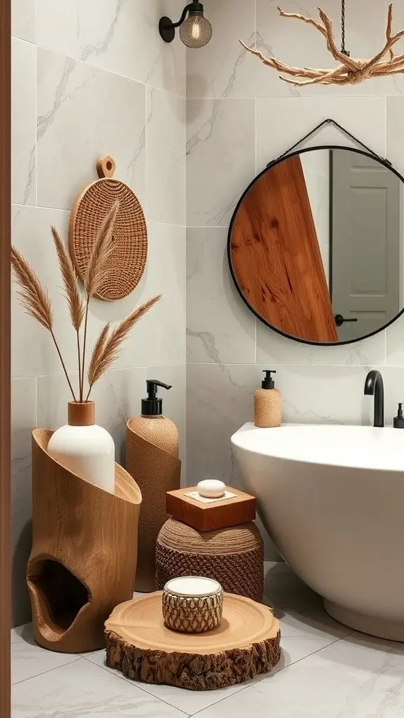 15 Earthy Spa-Like Bathroom Ideas for the Ultimate Home Retreat