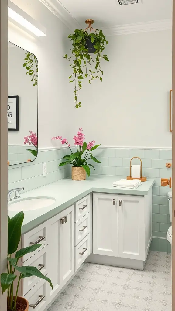 10 Earthy Green Bathroom Ideas for a Fresh and Natural Vibe